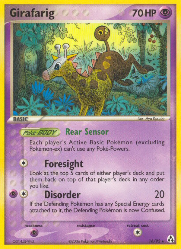 Girafarig (16/92) [EX: Legend Maker] | Exor Games Bridgewater