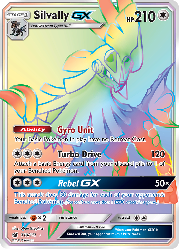 Silvally GX (119/111) [Sun & Moon: Crimson Invasion] | Exor Games Bridgewater