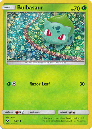 Bulbasaur (1/73) (General Mills Promo) [Sun & Moon: Shining Legends] | Exor Games Bridgewater