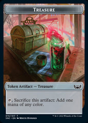 Treasure (015) // Angel Double-sided Token [Streets of New Capenna Tokens] | Exor Games Bridgewater