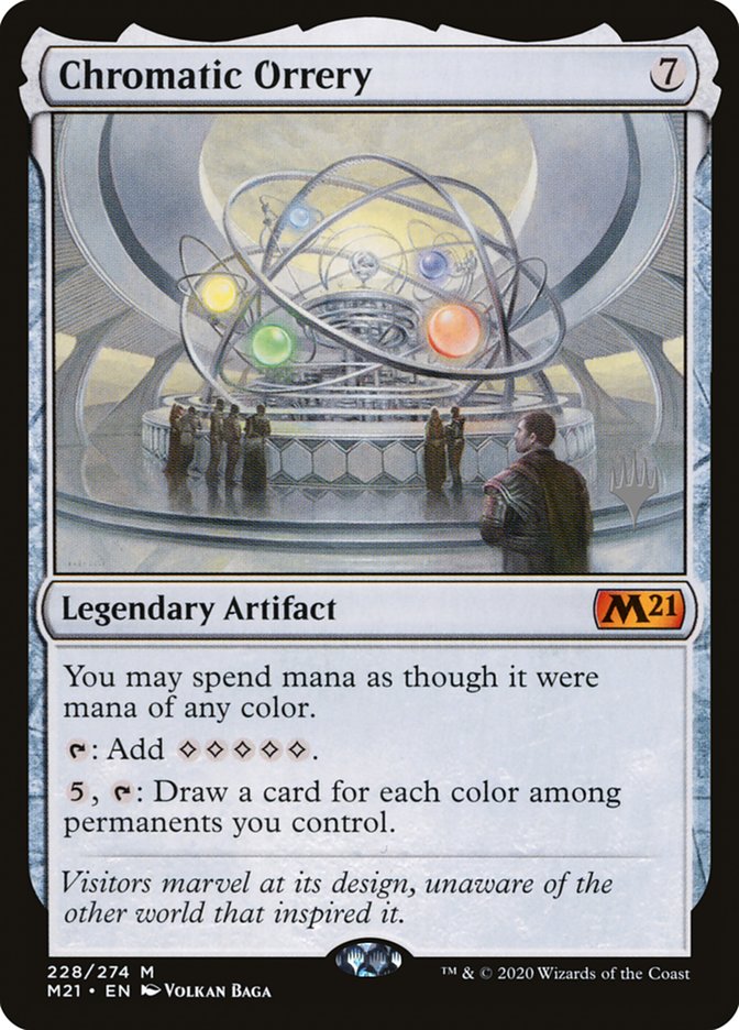 Chromatic Orrery (Promo Pack) [Core Set 2021 Promos] | Exor Games Bridgewater