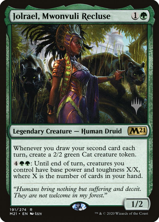 Jolrael, Mwonvuli Recluse (Promo Pack) [Core Set 2021 Promos] | Exor Games Bridgewater