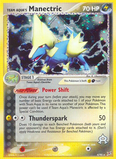 Team Aqua's Manectric (4/95) [EX: Team Magma vs Team Aqua] | Exor Games Bridgewater