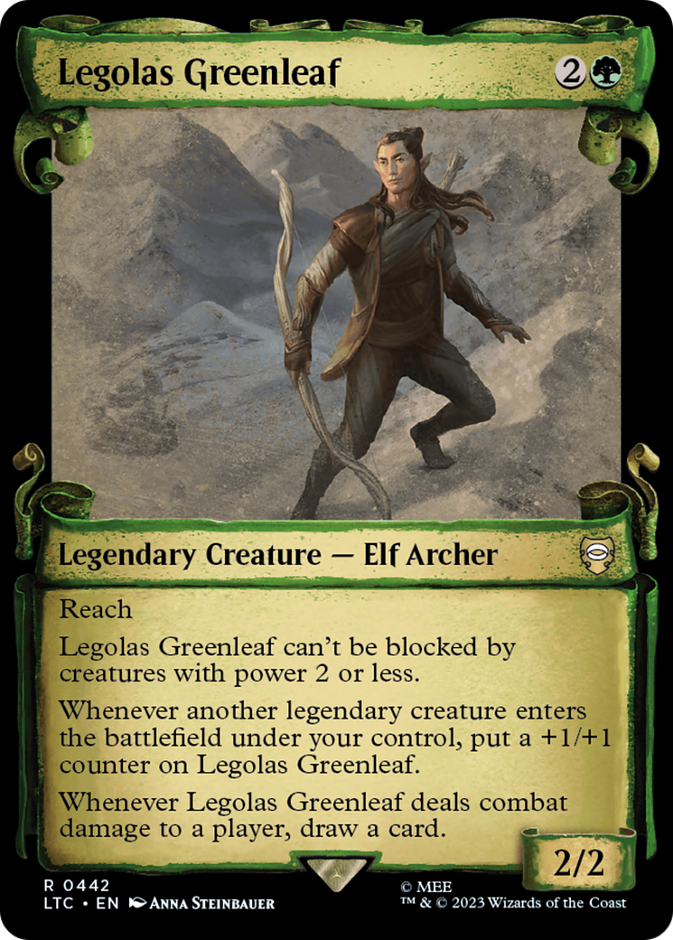 Legolas Greenleaf [The Lord of the Rings: Tales of Middle-Earth Commander Showcase Scrolls] | Exor Games Bridgewater