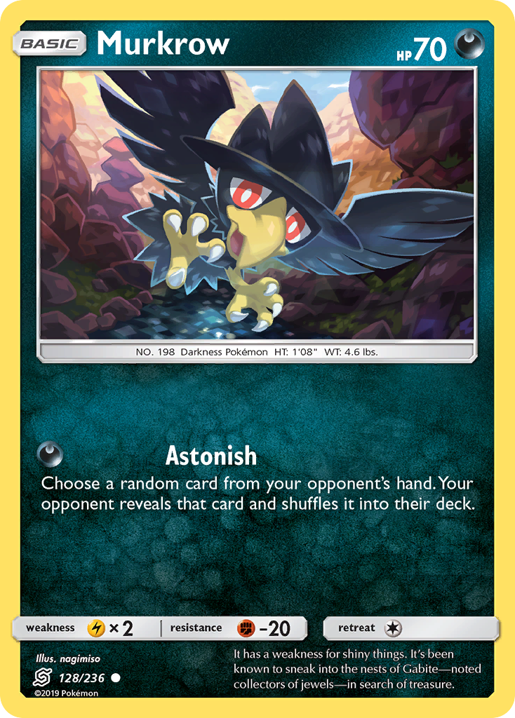 Murkrow (128/236) [Sun & Moon: Unified Minds] | Exor Games Bridgewater