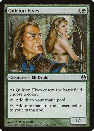 Quirion Elves [Duel Decks: Phyrexia vs. the Coalition] | Exor Games Bridgewater