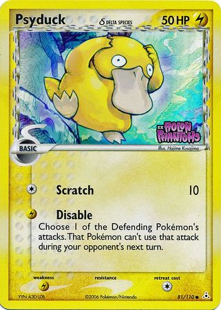 Psyduck (81/110) (Delta Species) (Stamped) [EX: Holon Phantoms] | Exor Games Bridgewater