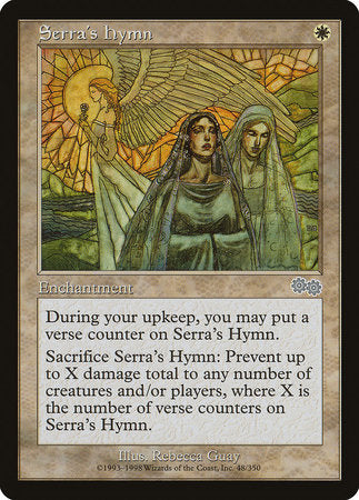 Serra's Hymn [Urza's Saga] | Exor Games Bridgewater