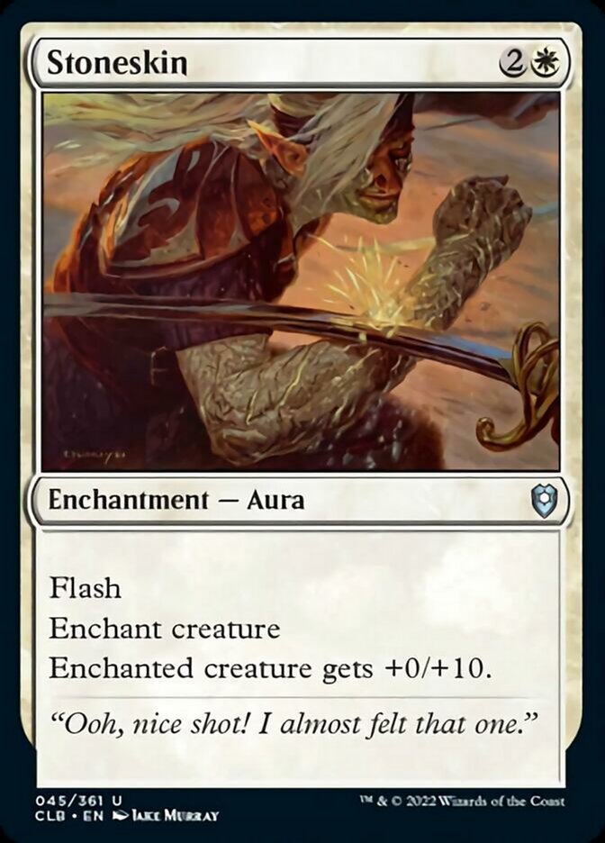 Stoneskin [Commander Legends: Battle for Baldur's Gate] | Exor Games Bridgewater