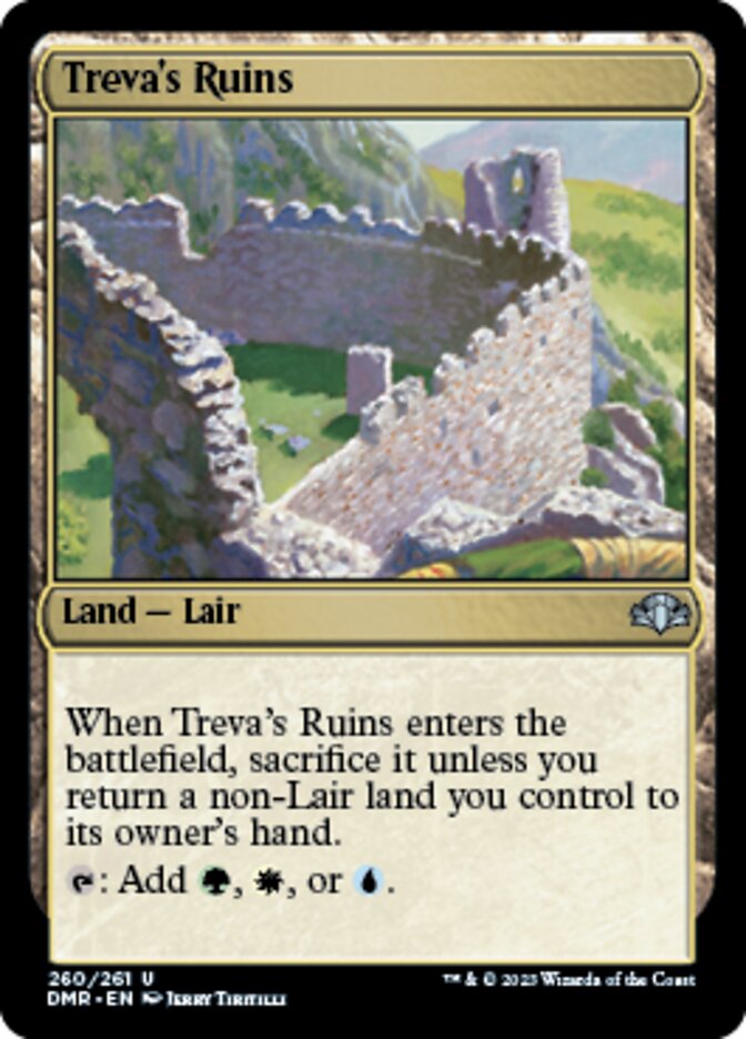 Treva's Ruins [Dominaria Remastered] | Exor Games Bridgewater