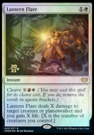 Lantern Flare [Innistrad: Crimson Vow Prerelease Promos] | Exor Games Bridgewater