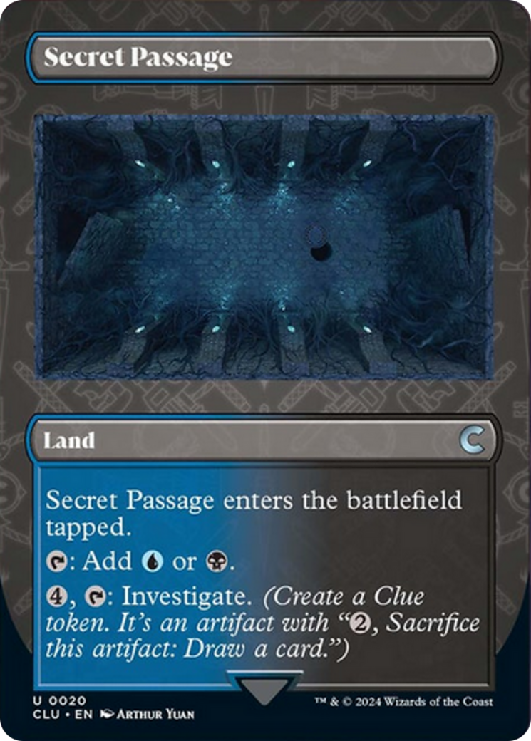 Secret Passage (Borderless) [Ravnica: Clue Edition] | Exor Games Bridgewater