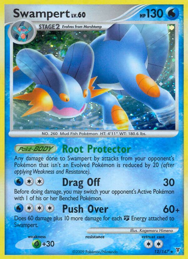 Swampert (12/147) (Theme Deck Exclusive) [Platinum: Supreme Victors] | Exor Games Bridgewater