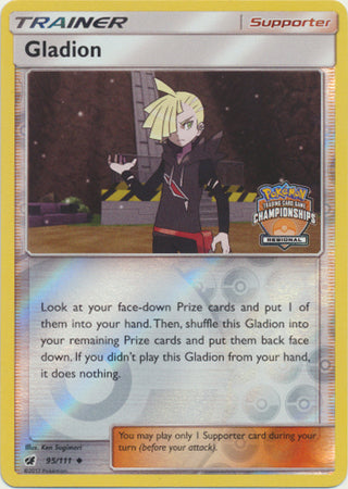 Gladion (95/111) (Regional Championship Promo) [Sun & Moon: Crimson Invasion] | Exor Games Bridgewater