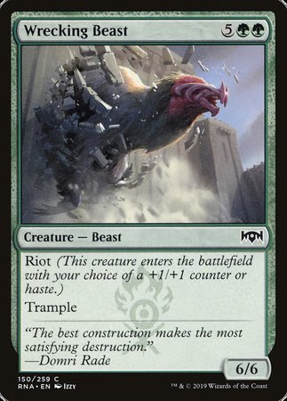 Wrecking Beast [Ravnica Allegiance] | Exor Games Bridgewater