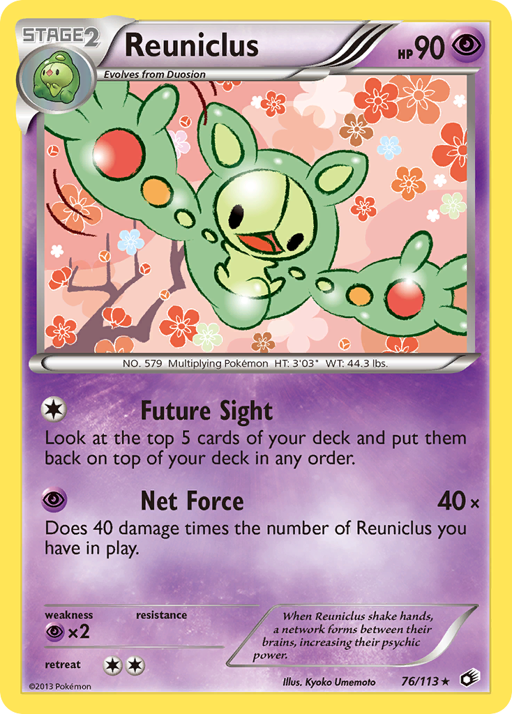 Reuniclus (76/113) [Black & White: Legendary Treasures] | Exor Games Bridgewater