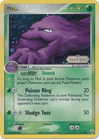 Muk (11/92) (Stamped) [EX: Legend Maker] | Exor Games Bridgewater