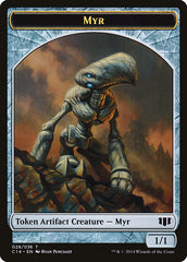 Myr // Pentavite Double-sided Token [Commander 2014 Tokens] | Exor Games Bridgewater