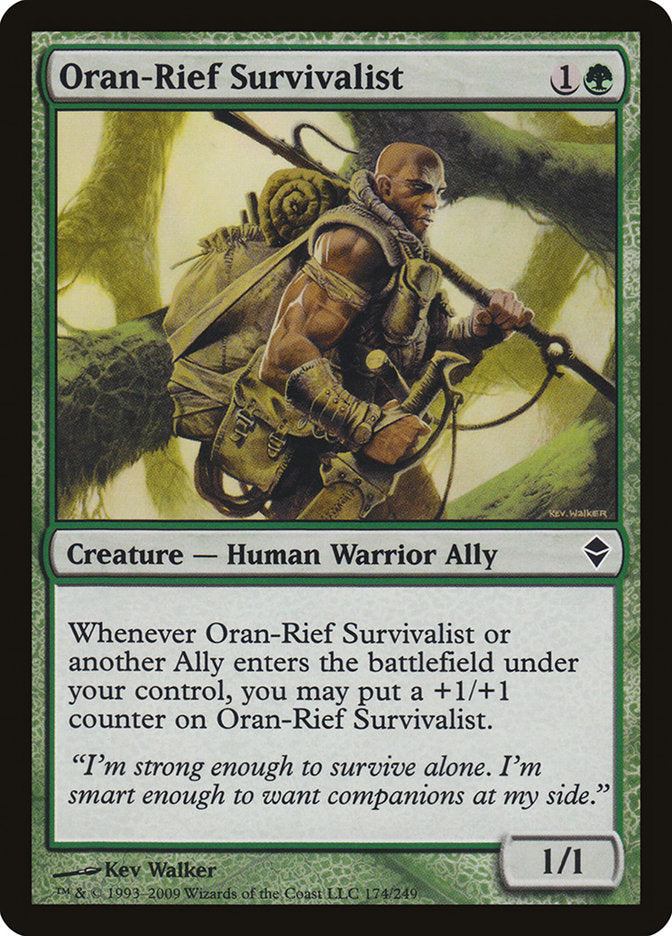 Oran-Rief Survivalist [Zendikar] | Exor Games Bridgewater