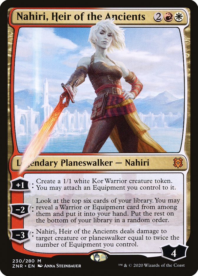 Nahiri, Heir of the Ancients [Zendikar Rising] | Exor Games Bridgewater