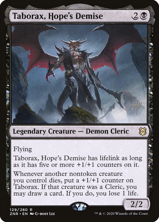 Taborax, Hope's Demise (Promo Pack) [Zendikar Rising Promos] | Exor Games Bridgewater