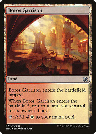 Boros Garrison [Modern Masters 2015] | Exor Games Bridgewater