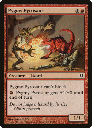 Pygmy Pyrosaur [Duel Decks: Venser vs. Koth] | Exor Games Bridgewater