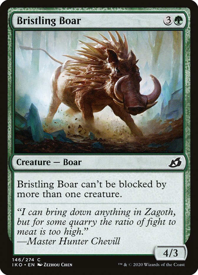 Bristling Boar [Ikoria: Lair of Behemoths] | Exor Games Bridgewater