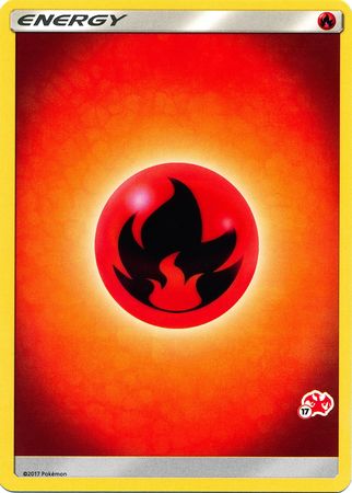 Fire Energy (Charizard Stamp #17) [Battle Academy 2020] | Exor Games Bridgewater