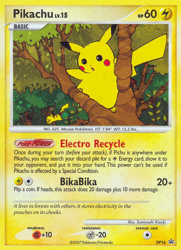 Pikachu (DP16) [Diamond & Pearl: Black Star Promos] | Exor Games Bridgewater