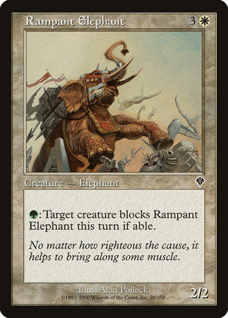 Rampant Elephant [Invasion] | Exor Games Bridgewater