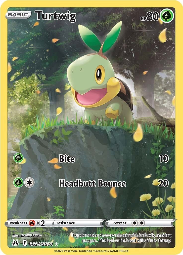 Turtwig (GG31/GG70) [Sword & Shield: Crown Zenith] | Exor Games Bridgewater