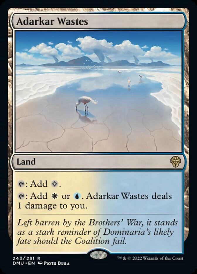 Adarkar Wastes [Dominaria United] | Exor Games Bridgewater