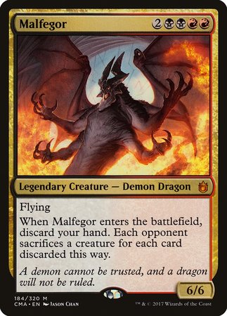 Malfegor [Commander Anthology] | Exor Games Bridgewater