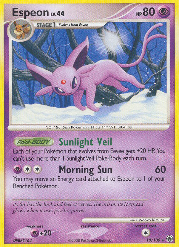 Espeon (18/100) [Diamond & Pearl: Majestic Dawn] | Exor Games Bridgewater