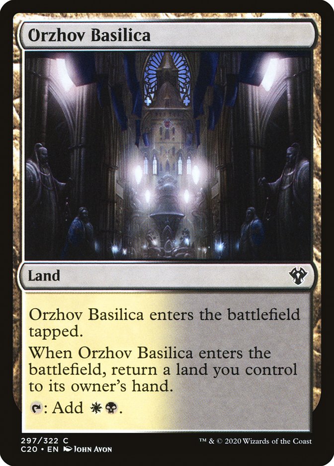 Orzhov Basilica [Commander 2020] | Exor Games Bridgewater