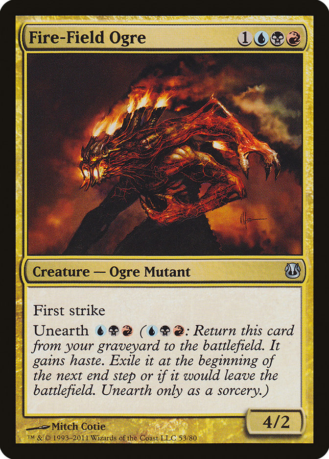 Fire-Field Ogre [Duel Decks: Ajani vs. Nicol Bolas] | Exor Games Bridgewater