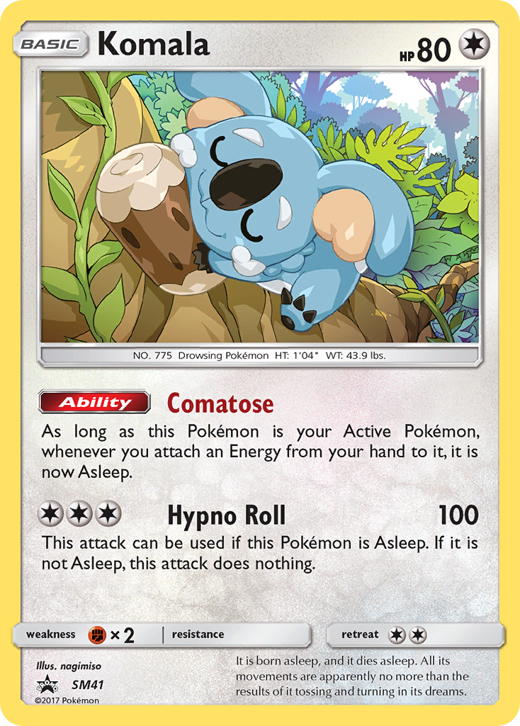 Komala (SM41) [Sun & Moon: Black Star Promos] | Exor Games Bridgewater