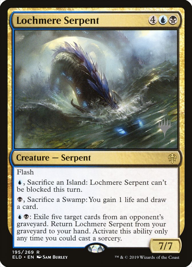 Lochmere Serpent (Promo Pack) [Throne of Eldraine Promos] | Exor Games Bridgewater