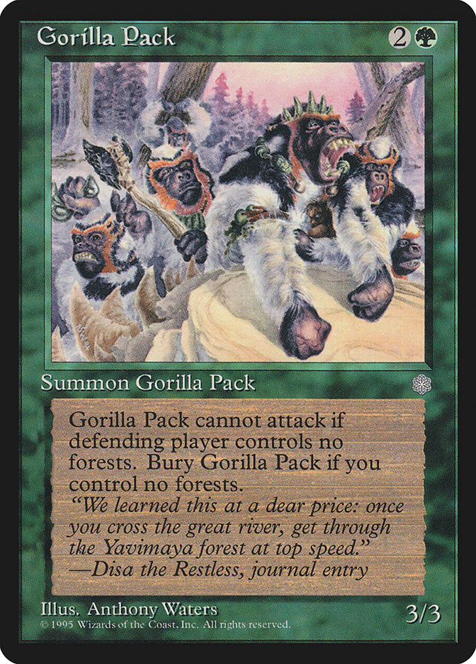 Gorilla Pack [Ice Age] | Exor Games Bridgewater