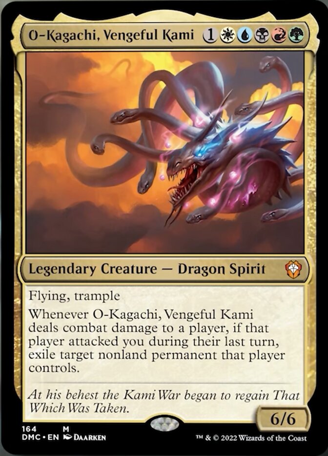 O-Kagachi, Vengeful Kami [Dominaria United Commander] | Exor Games Bridgewater