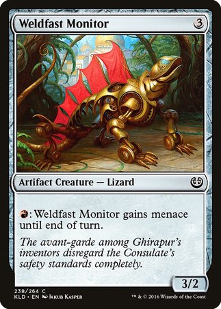 Weldfast Monitor [Kaladesh] | Exor Games Bridgewater