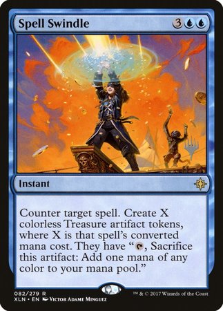 Spell Swindle [Ixalan Promos] | Exor Games Bridgewater