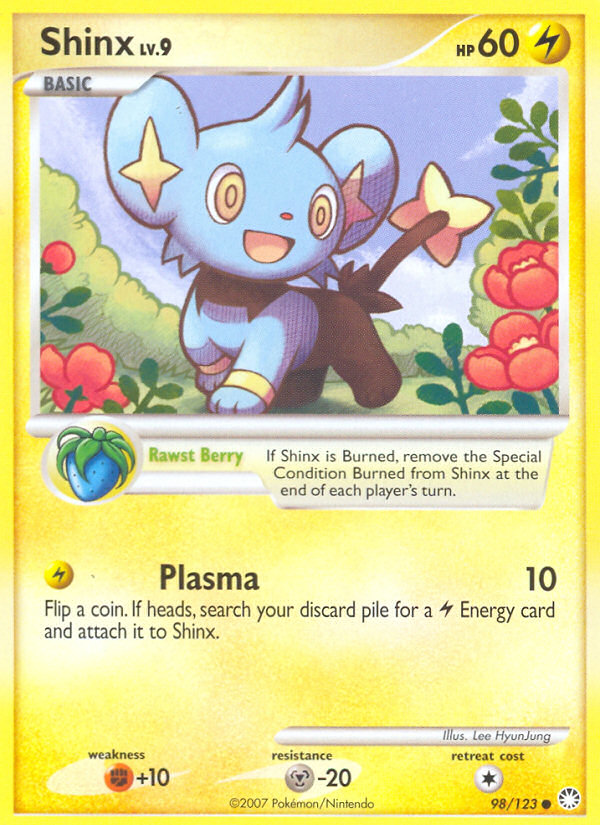 Shinx (98/123) [Diamond & Pearl: Mysterious Treasures] | Exor Games Bridgewater