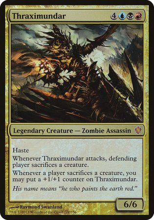 Thraximundar (Commander 2013) [Commander 2013 Oversized] | Exor Games Bridgewater