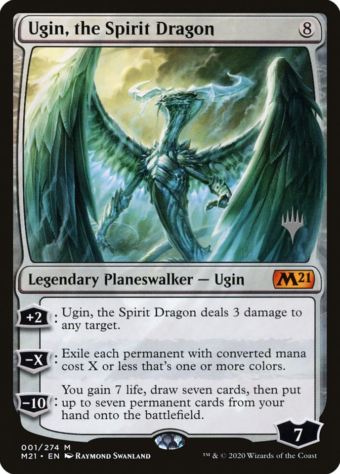 Ugin, the Spirit Dragon (Promo Pack) [Core Set 2021 Promos] | Exor Games Bridgewater