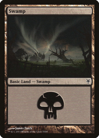 Swamp (78) [Duel Decks: Sorin vs. Tibalt] | Exor Games Bridgewater