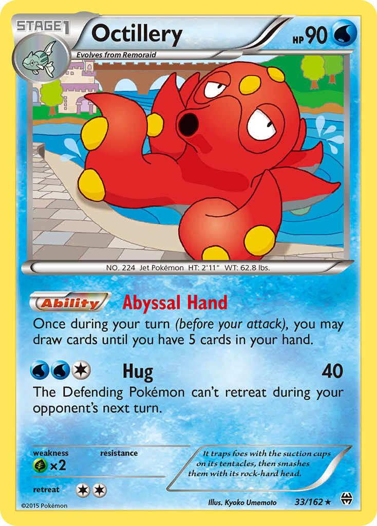 Octillery (33/162) [XY: BREAKthrough] | Exor Games Bridgewater