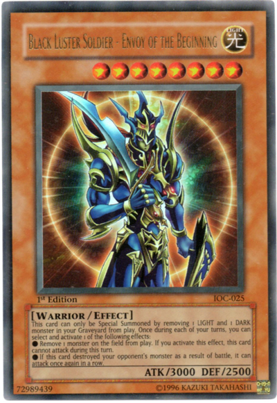 Black Luster Soldier - Envoy of the Beginning [IOC-025] Ultra Rare | Exor Games Bridgewater