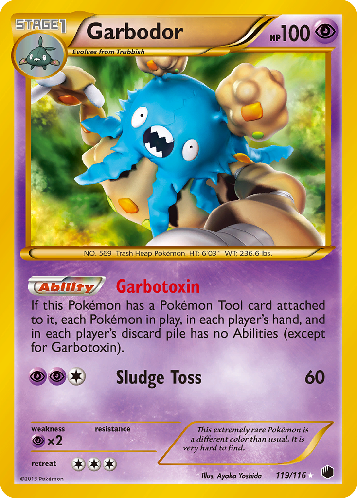 Garbodor (119/116) [Black & White: Plasma Freeze] | Exor Games Bridgewater